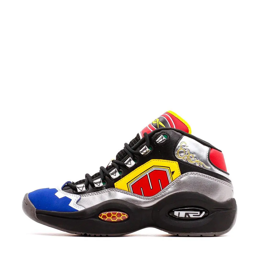Reebok shoes - Reebok Question Mid Power Rangers Megazord - Black 3