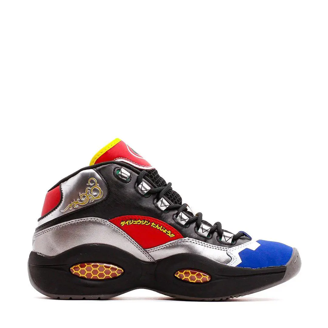 Reebok shoes - Reebok Question Mid Power Rangers Megazord - Black 4