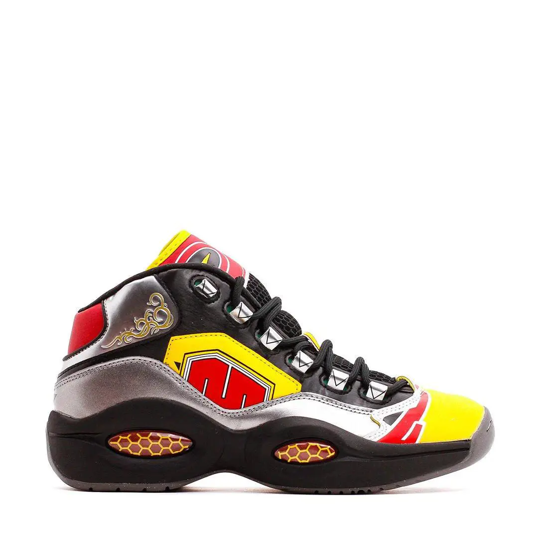 Reebok shoes - Reebok Question Mid Power Rangers Megazord - Black 5