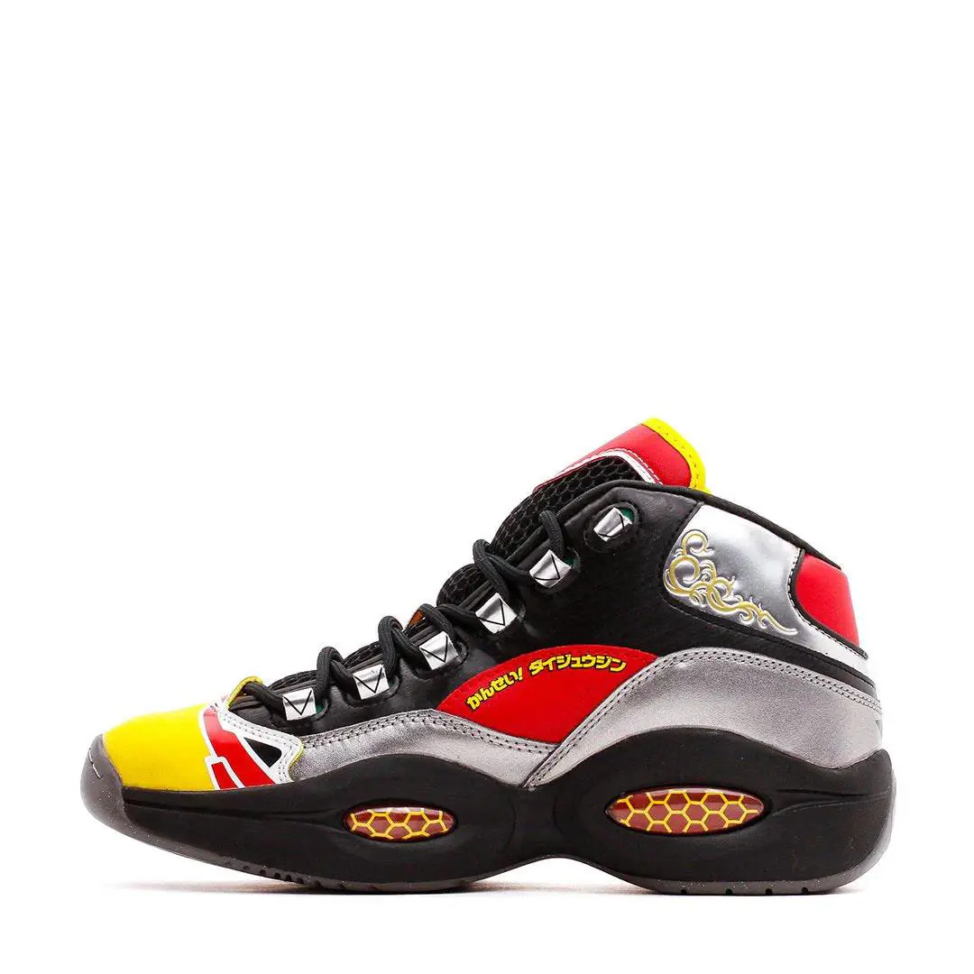 Reebok shoes - Reebok Question Mid Power Rangers Megazord - Black 6