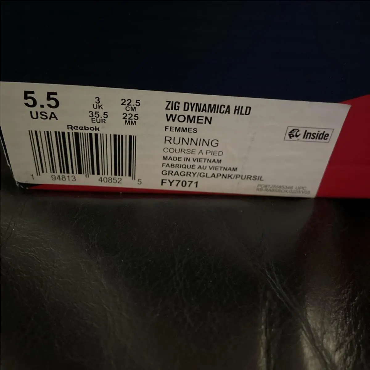 Reebok shoes - Reebok Zig Dynamica - Zig Dynamica - FY7071 - Purple (UPC: 0194813408525) 3