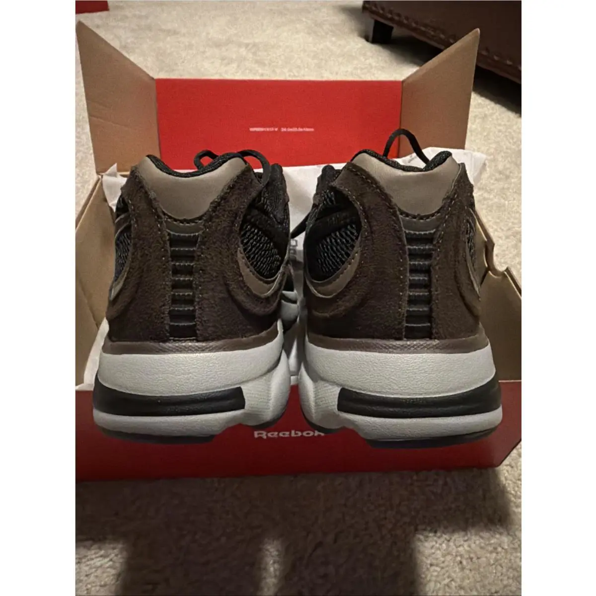 Reebok shoes - Road Plus VI - Road Plus - RB5202 - Brown and Black (UPC: 0690774728455) 1