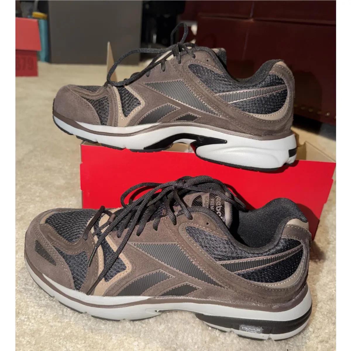 Reebok shoes - Road Plus VI - Road Plus - RB5202 - Brown and Black (UPC: 0690774728455) 2