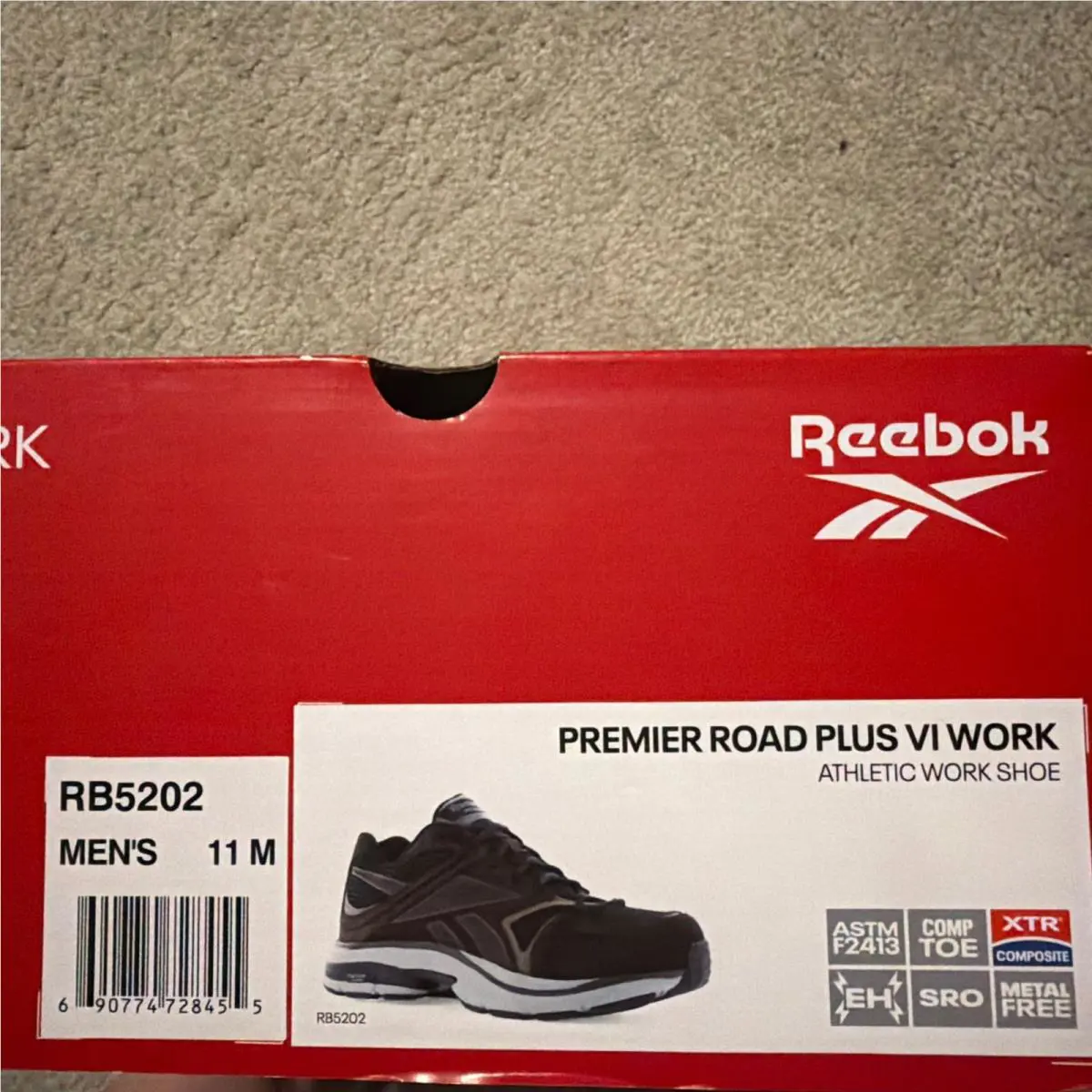 Reebok shoes - Road Plus VI - Road Plus - RB5202 - Brown and Black (UPC: 0690774728455) 6