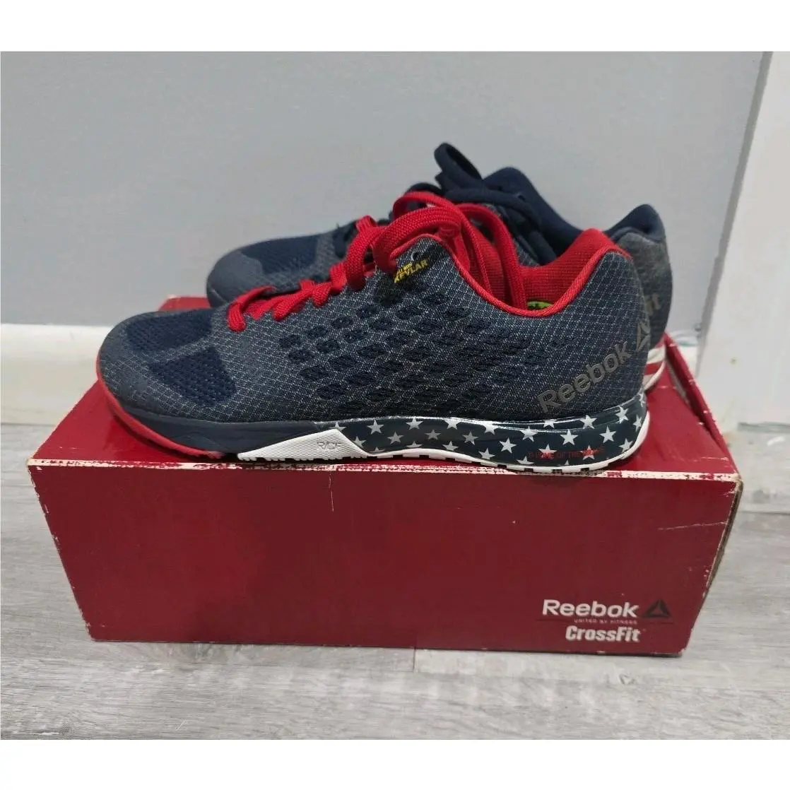 Reebok Crossfit Nano 5.0 AR2580 2015 Home of The Brave Limited Edition