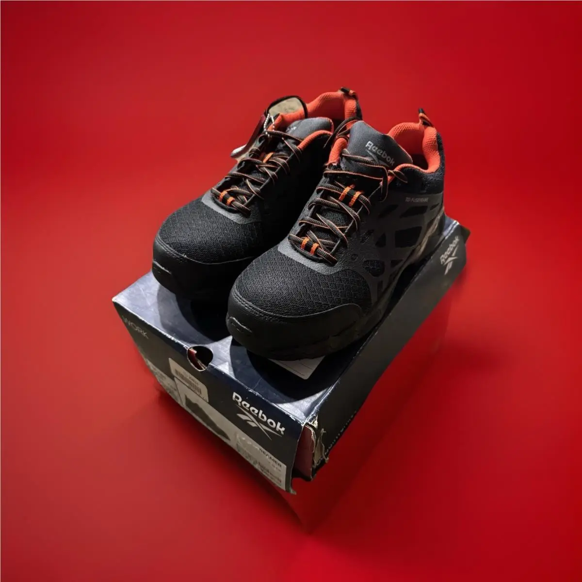 Reebok shoes - Beamer - Beamer - RB1061 - Black with Red Trim 0