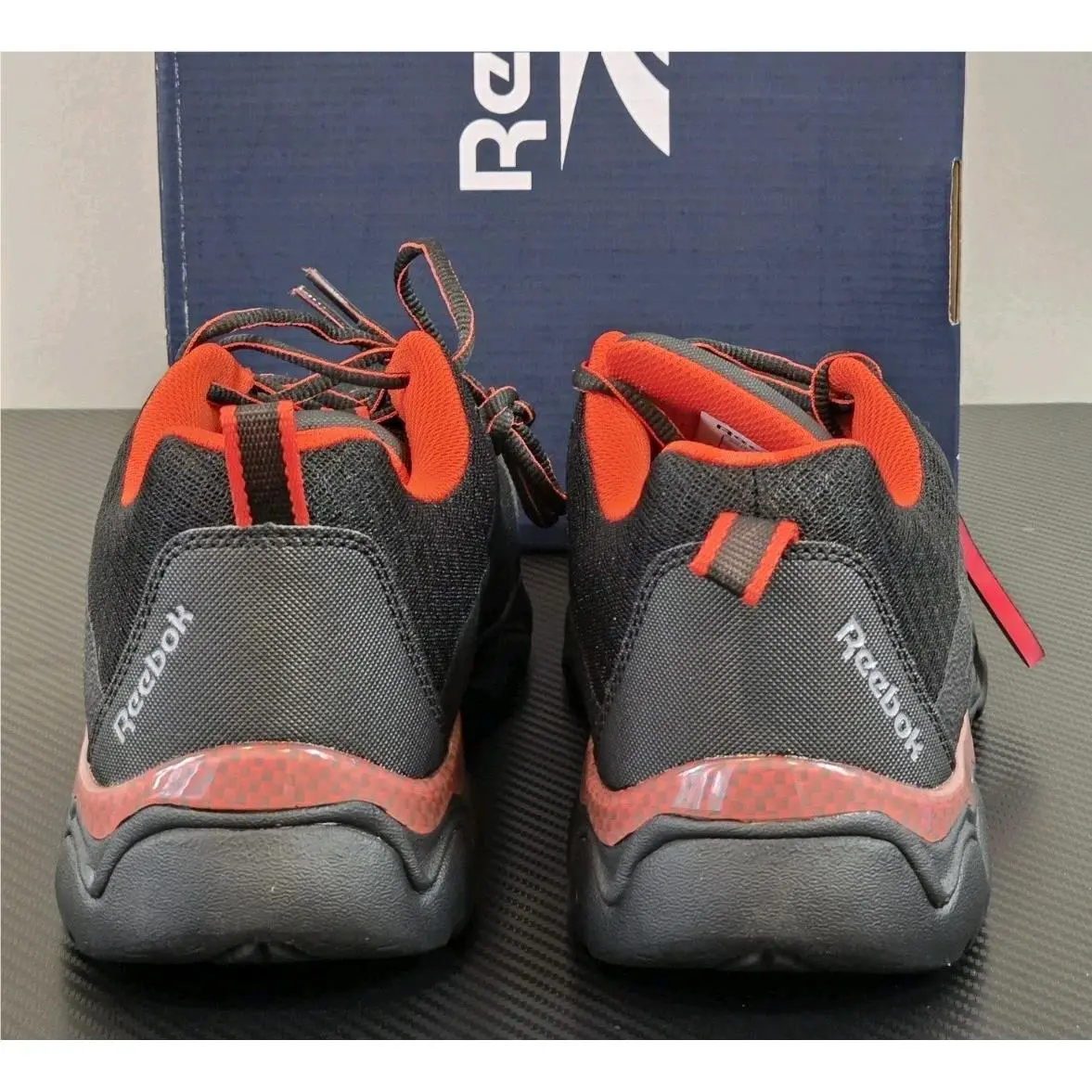 Reebok shoes - Beamer Oxford Comp Toe Athletic Work Shoes - RB1061 - Black (UPC: 690774322066) 5