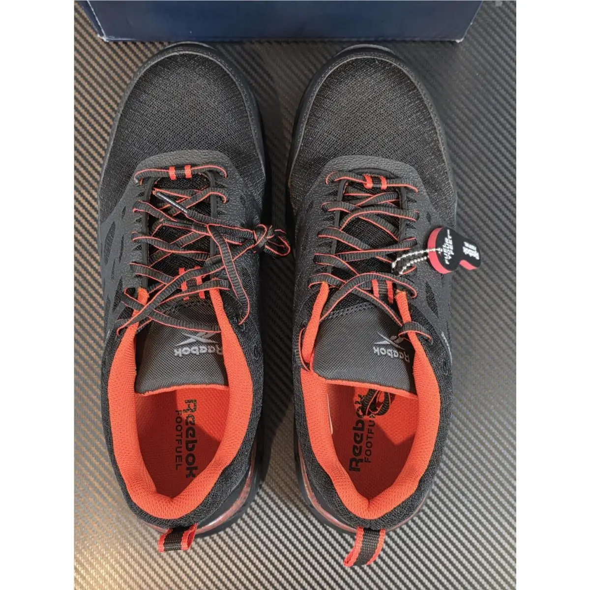 Reebok shoes - Beamer Oxford Comp Toe Athletic Work Shoes - RB1061 - Black (UPC: 690774322066) 6