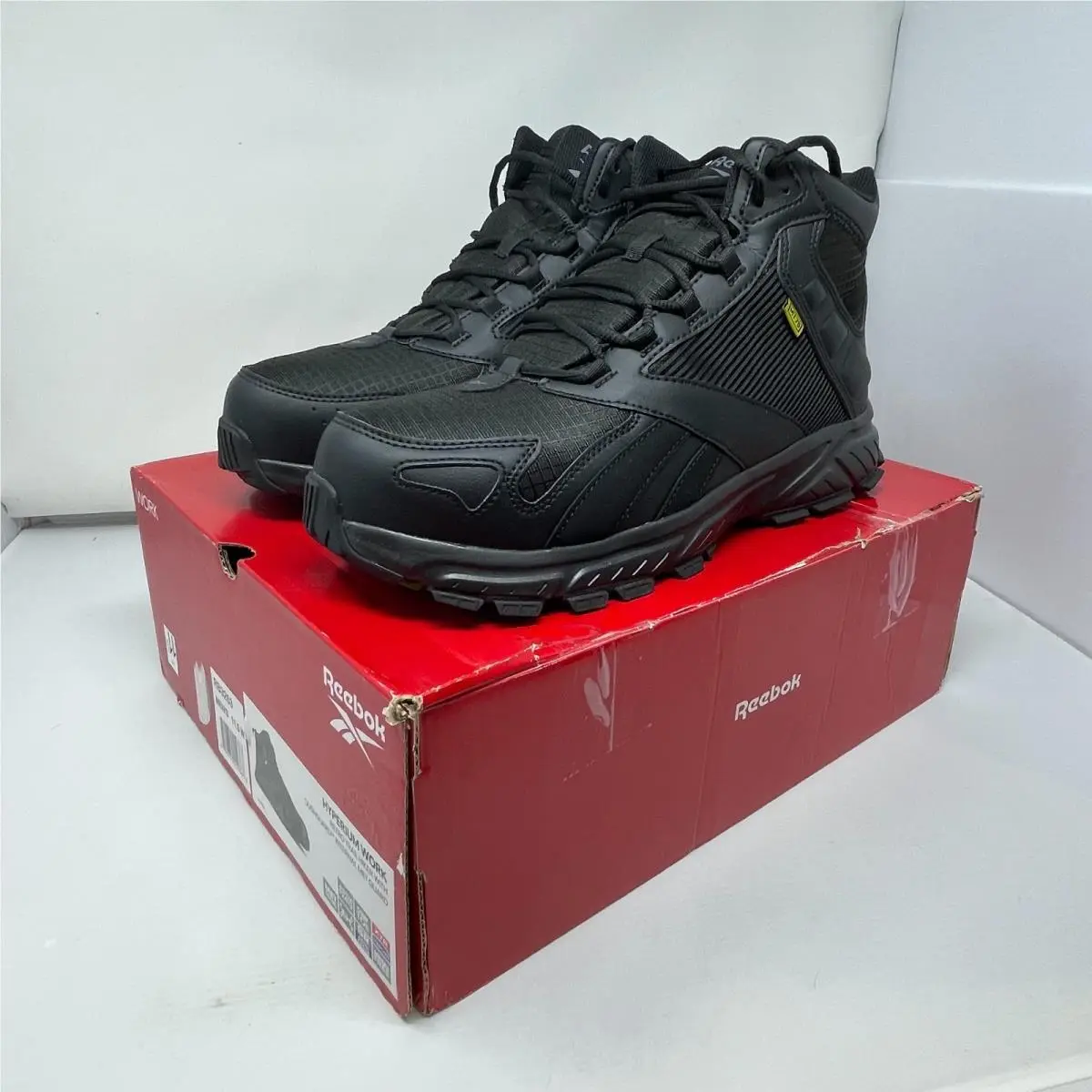 Reebok Hyperium Work Mens Trail Hiker Cushguard Boots RB3263 Size 11.5