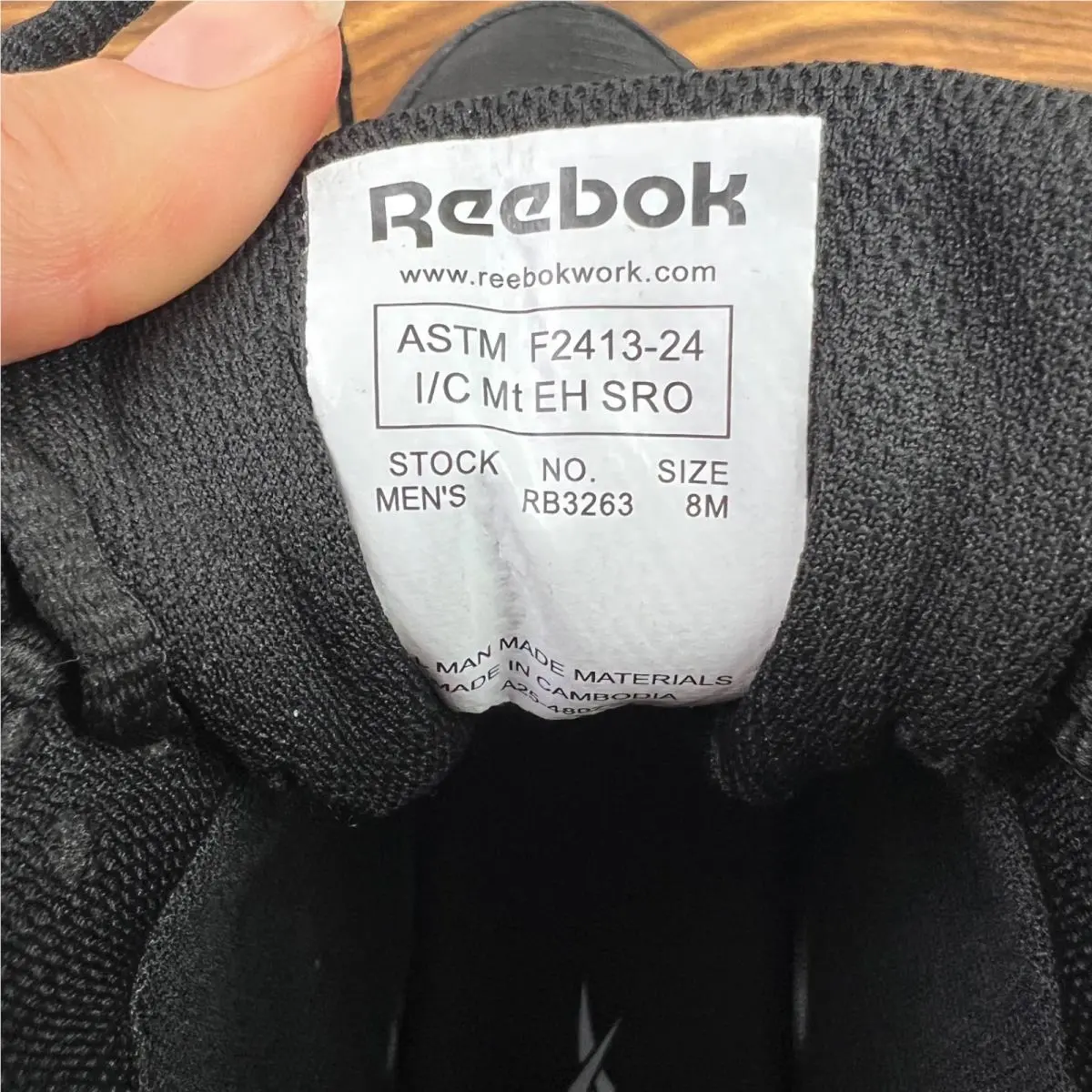 Reebok shoes - Hyperium Work - Hyperium Work - RB3263 - Black 7