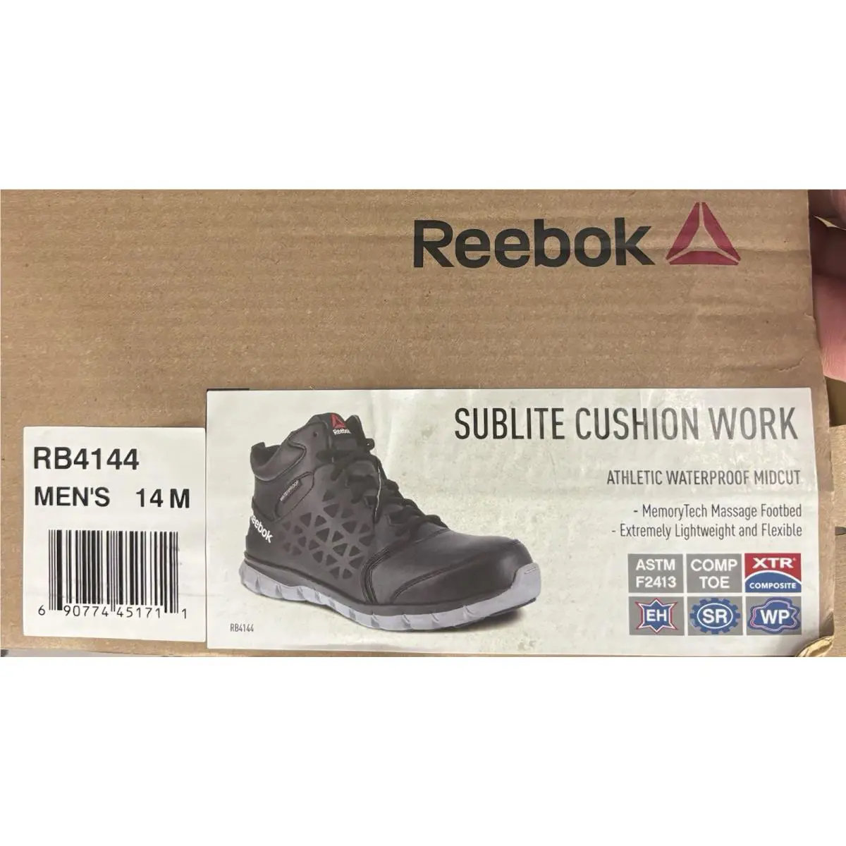 Reebok shoes - Sublite Composite - Sublite Composite - RB4144 - Black (UPC: 690774451711) 4
