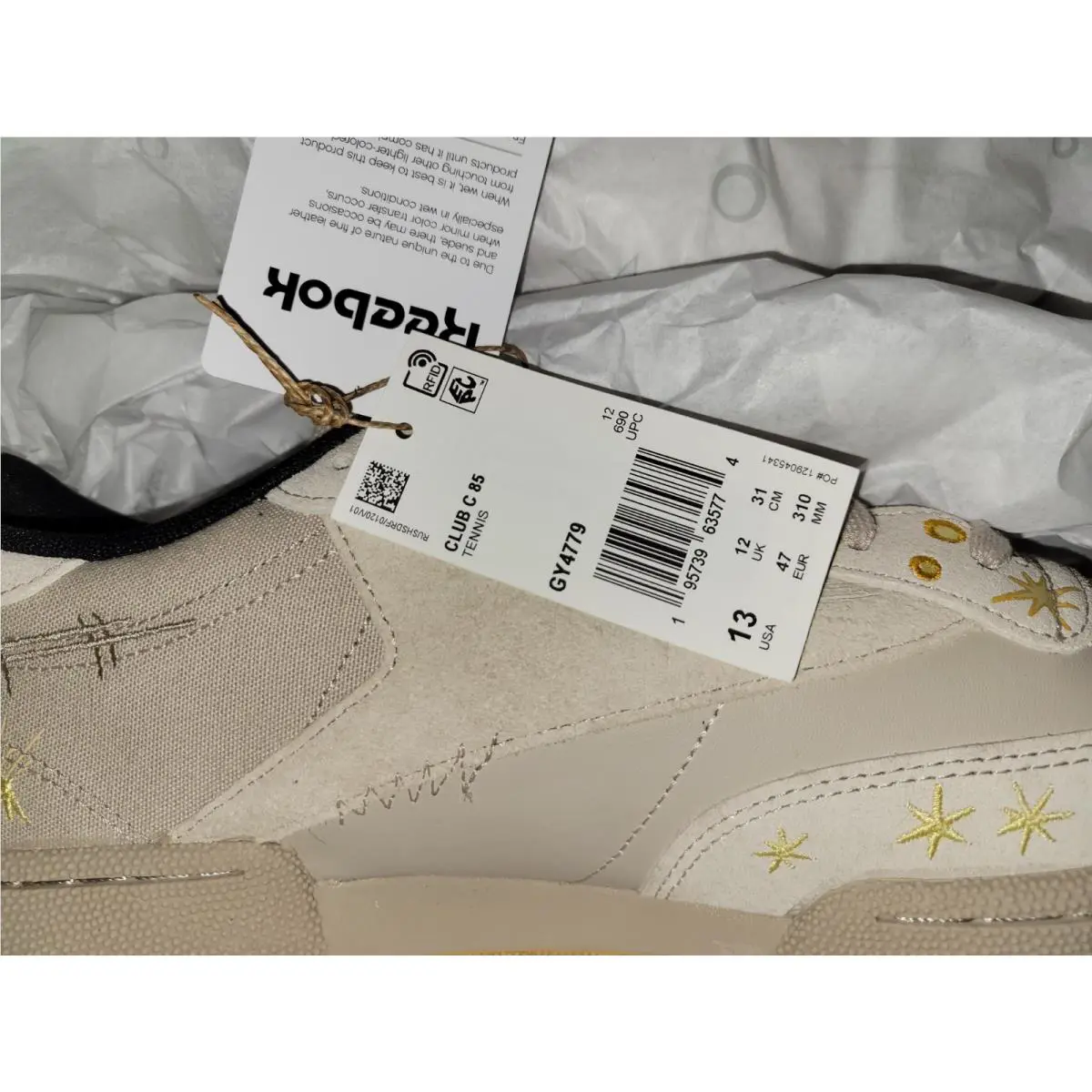 Reebok shoes - Reebok Looney Tunes x Club C 85 - GY4779 - Pebble/Core Black/Bright Ochre 5