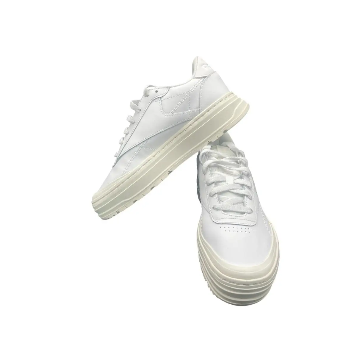 Reebok shoes - Club C Double GEO - Club Double GEO - H69140-100 - White (UPC: 194820379207) 4