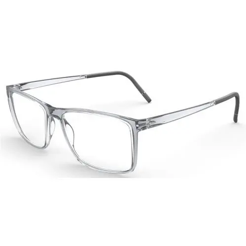 Silhouette Eyeglasses 2972 6510 Clear Sky 55-16-140 Cool Grey 2972/75-6510-55MM