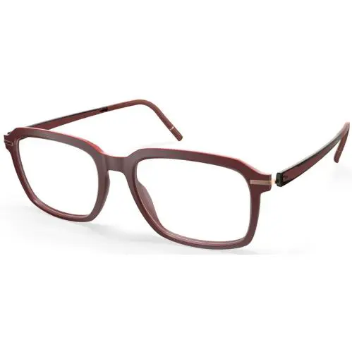 Silhouette Eyeglasses 2975 3540 Vibrant Horizon 54/18/145 Wine Red 2975/75-3540