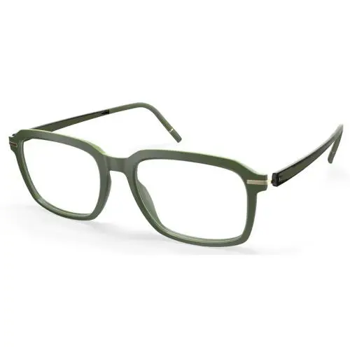 Silhouette Eyeglasses 2975 5540 Vibrant Horizon 54/18/145 Green 2975/75-5540