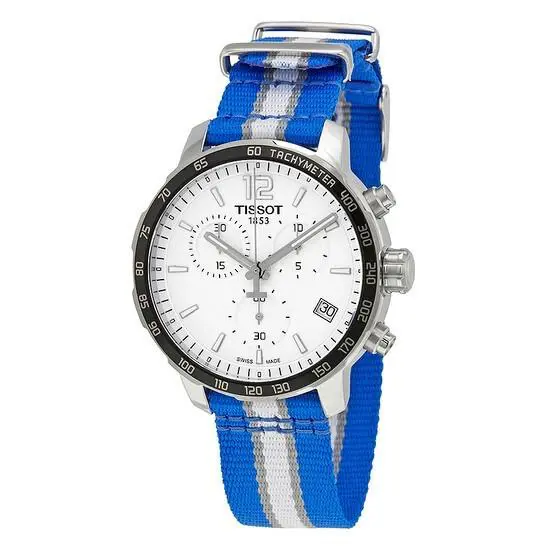 Tissot Mens Watch Quickster Dallas Mavericks Chrono Watch t095.417.17.037.19