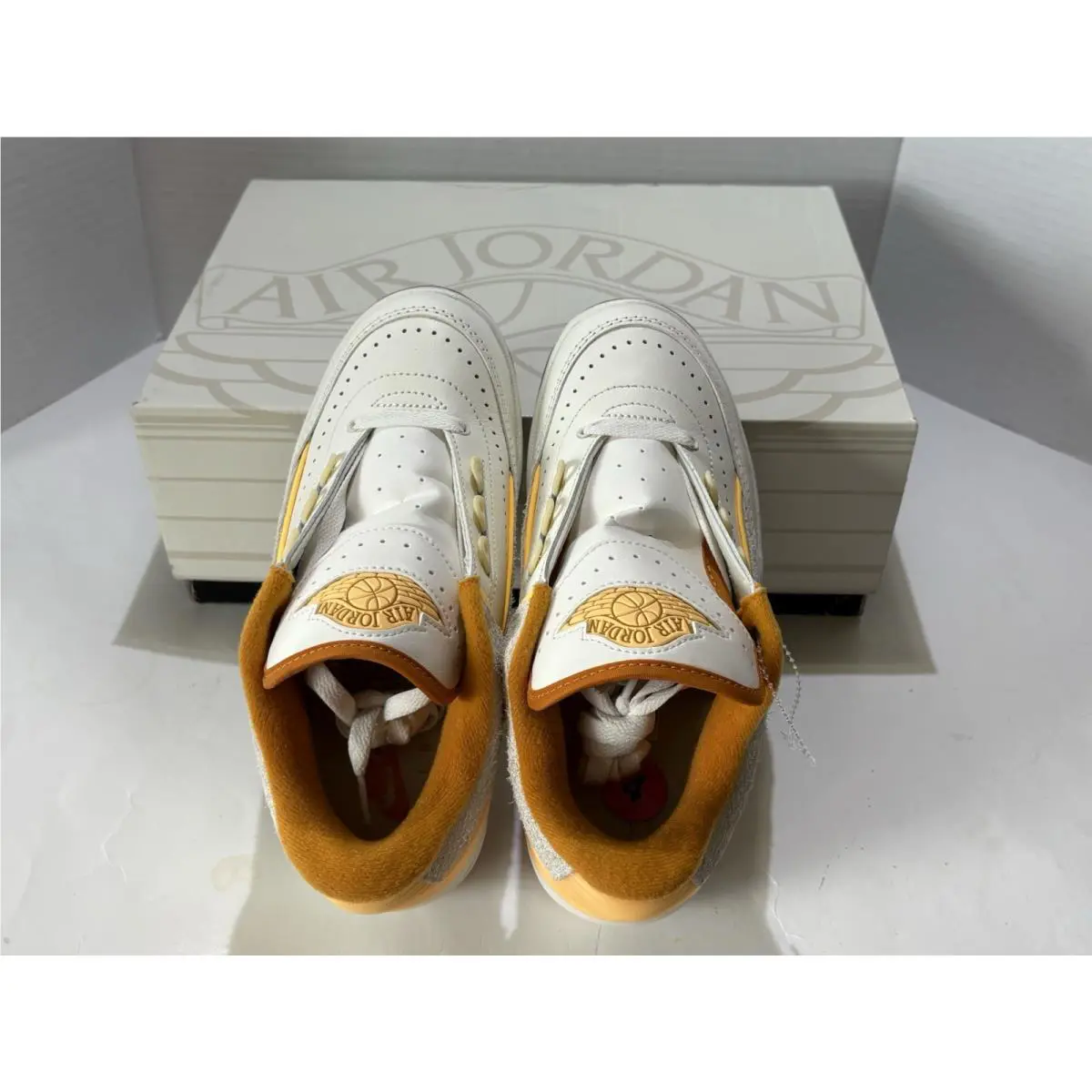 Nike shoes - Air Jordan 2 - Air - DV9956-118 - SAIL/MELON TINT-LIGHT CURRY COBBLESTONE 15