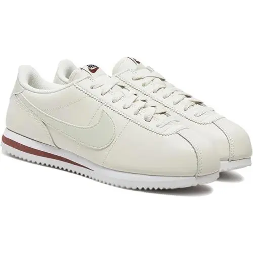 Nike shoes - Nike Cortez - Cortez - White/Black, Phantom Bone/White, White/Varsity Red & Blue, s: Phantom/Light Bone White - Red Sepia 9