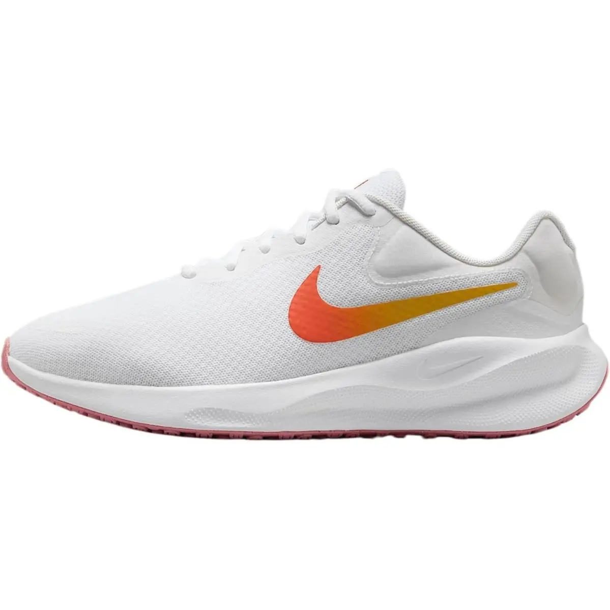 Nike shoes - Nike Revolution 7 - Revolution - FZ6829-100 - White/Magic Ember, Manufacturer: White/University Gold/Magic Ember 5
