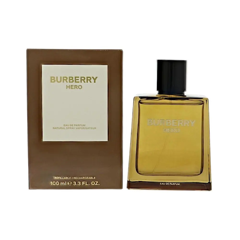 Burberry Hero by Burberry Box For Men 3.3 Oz Eau De Parfum Spray
