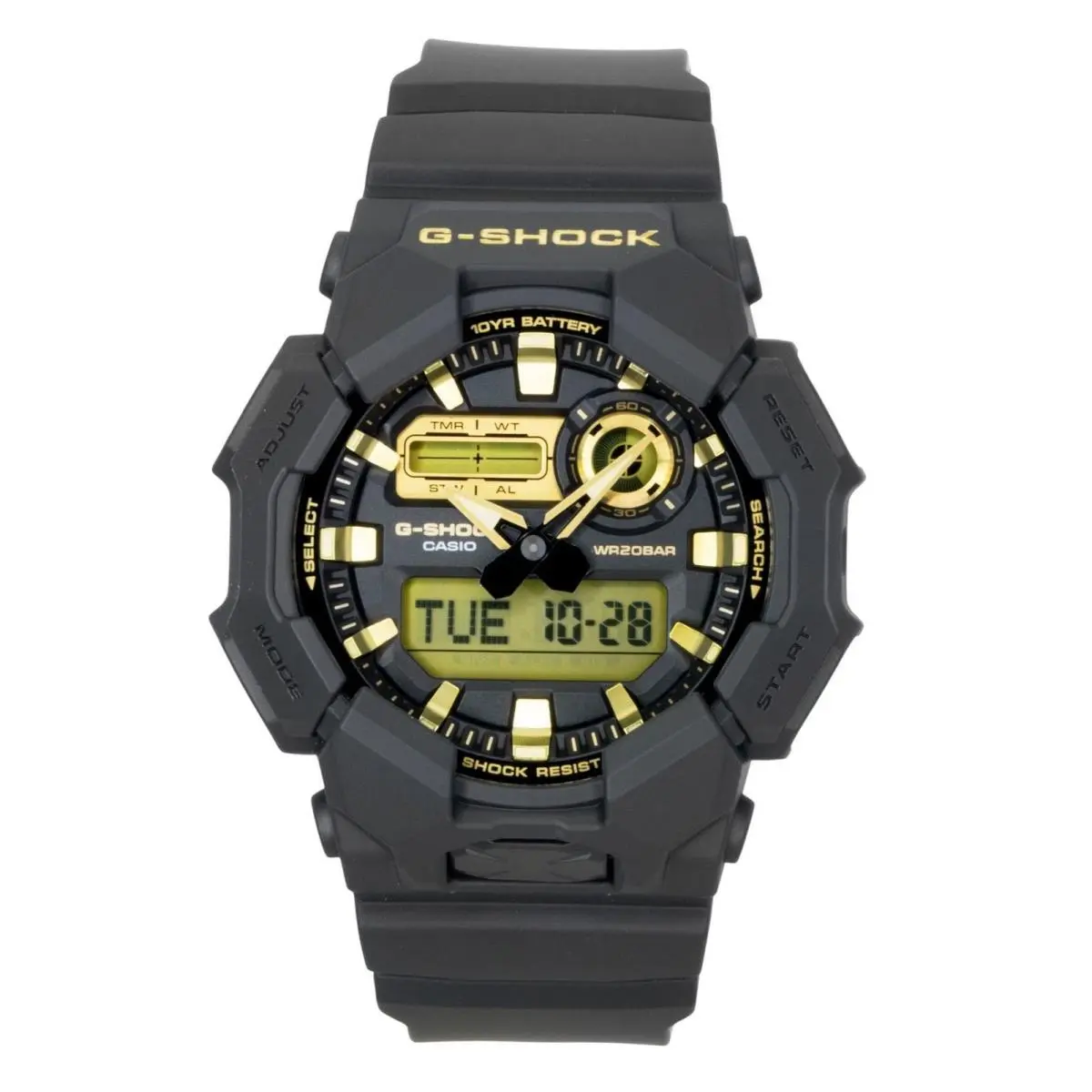 Casio G-shock Analog Digital Bio-based Black Dial Quartz GA-010GB-1A9 Mens Watch