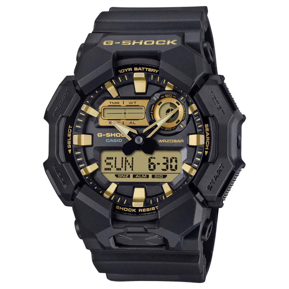 G-shock Analog-digi Dial Resin Band Men`s Watch GA010GB-1A9 by Casio
