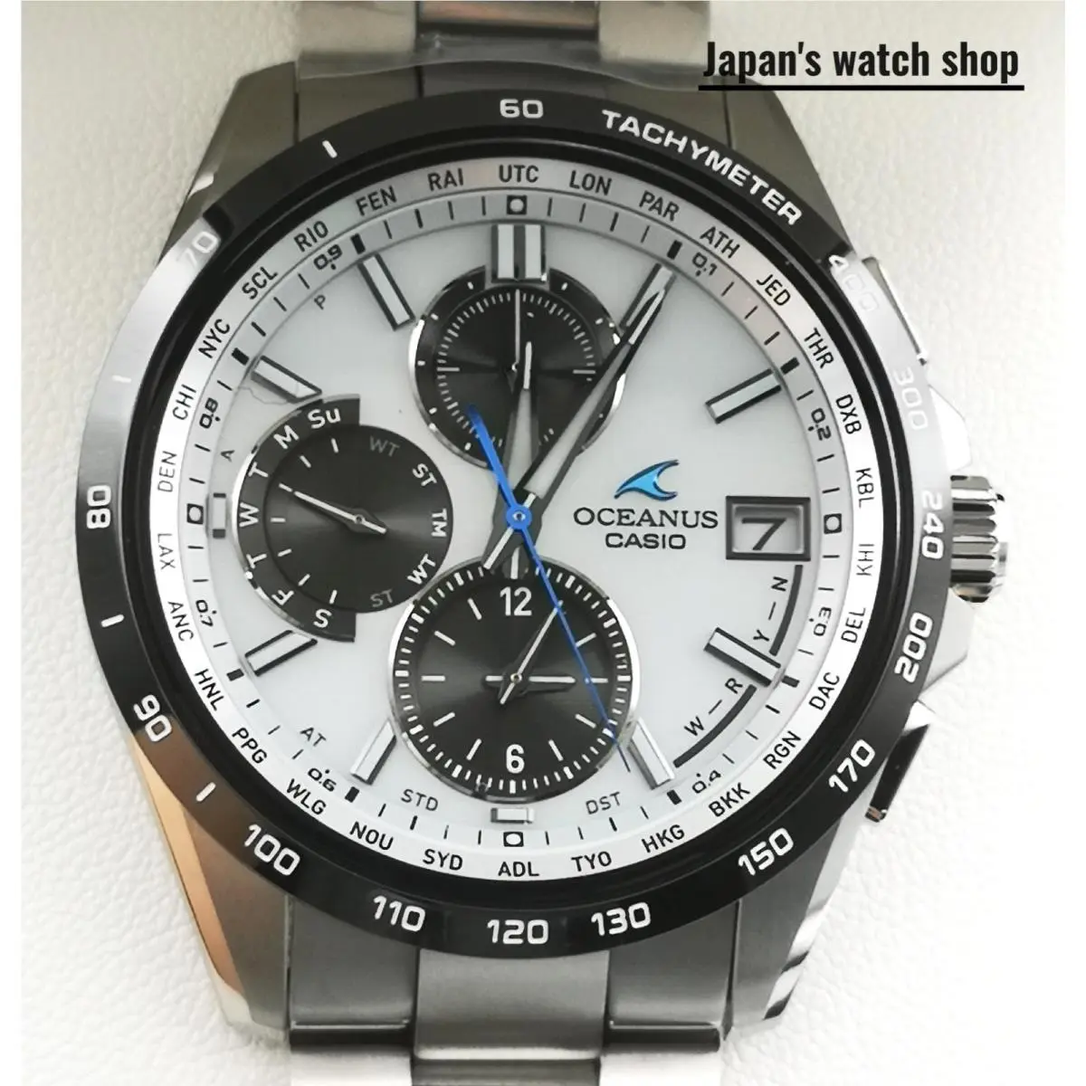 Casio Oceanus OCW-T2600J-7AJF White Men`s Watch