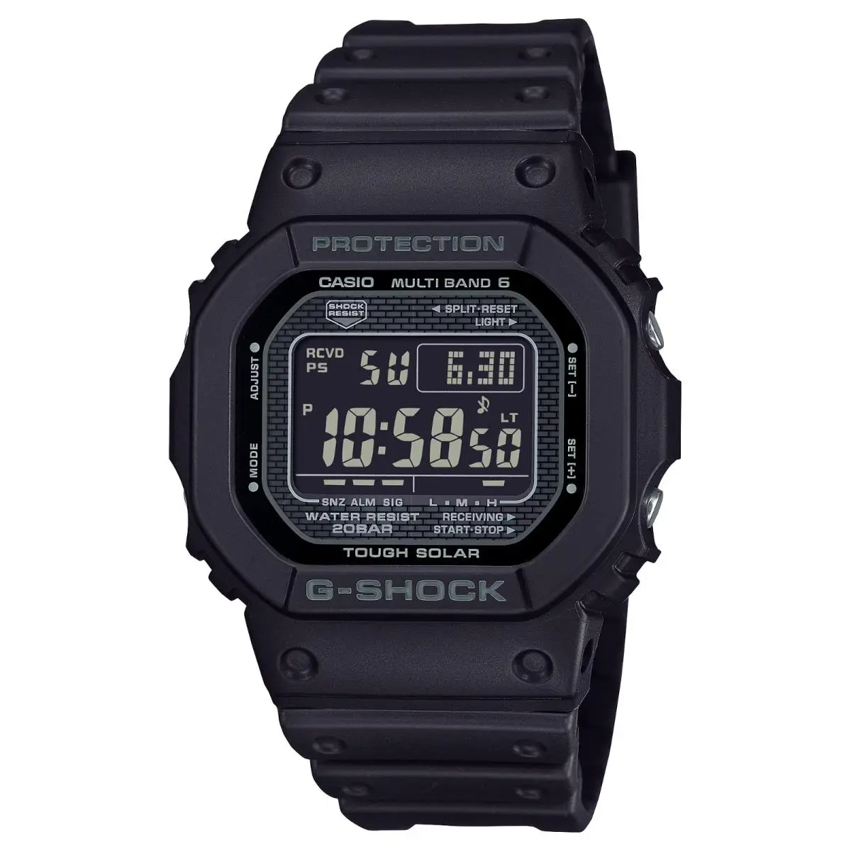 G-shock First Gen DW5000C Remake Metal Case Solar Mens Watch GW5000HS-1 by Casio