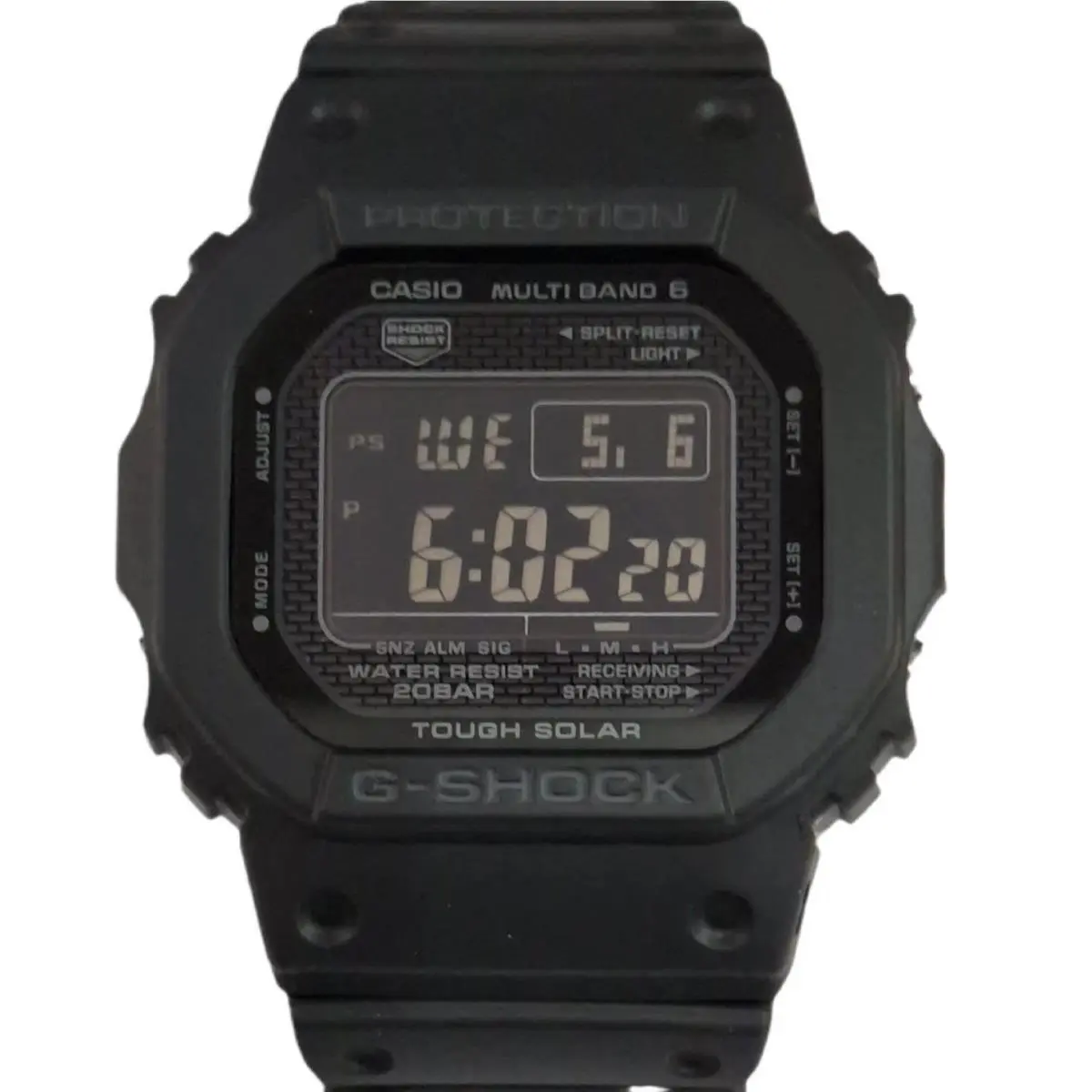 G-shock GW-5000HS-1 Solar Multiband 6 Black Digital Men`s Watch by Casio