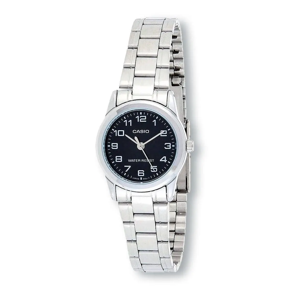 LTPV001D-1B Standard Easy to Use Analog Watch Black Dial by Casio