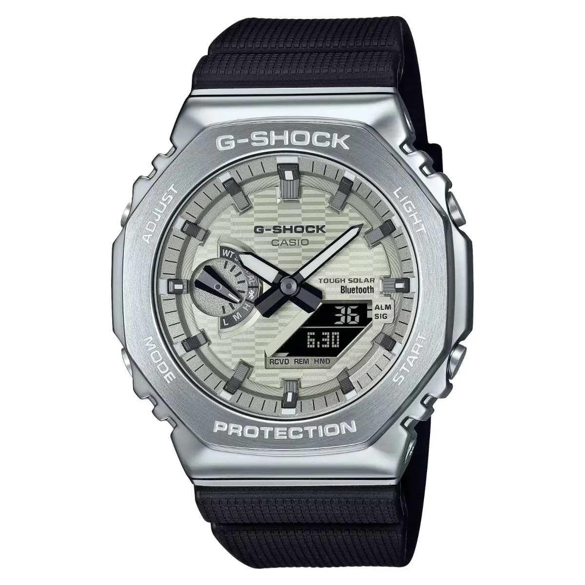 G-shock G-steel Metallic Yellow GBM2100A-8B Bluetooth Solar Mens Watch by Casio