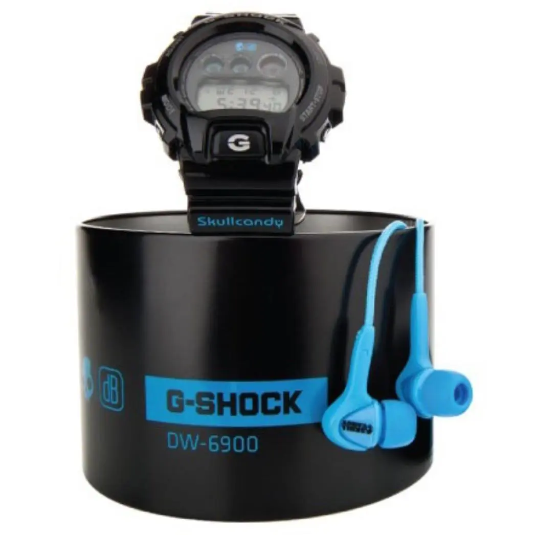 G-shock x Skullcandy DW-6900FS Limited Edition Rare Complete by Casio