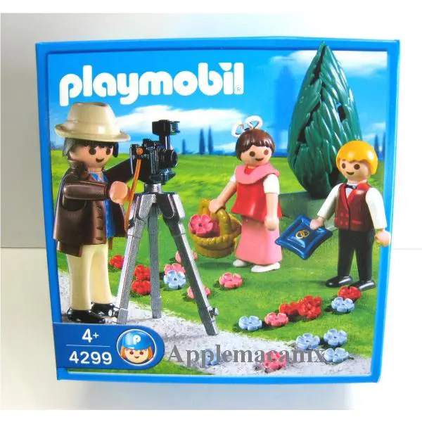 New/sealed Playmobil 4299 Wedding Photographer with Flower Girl Ringbearer