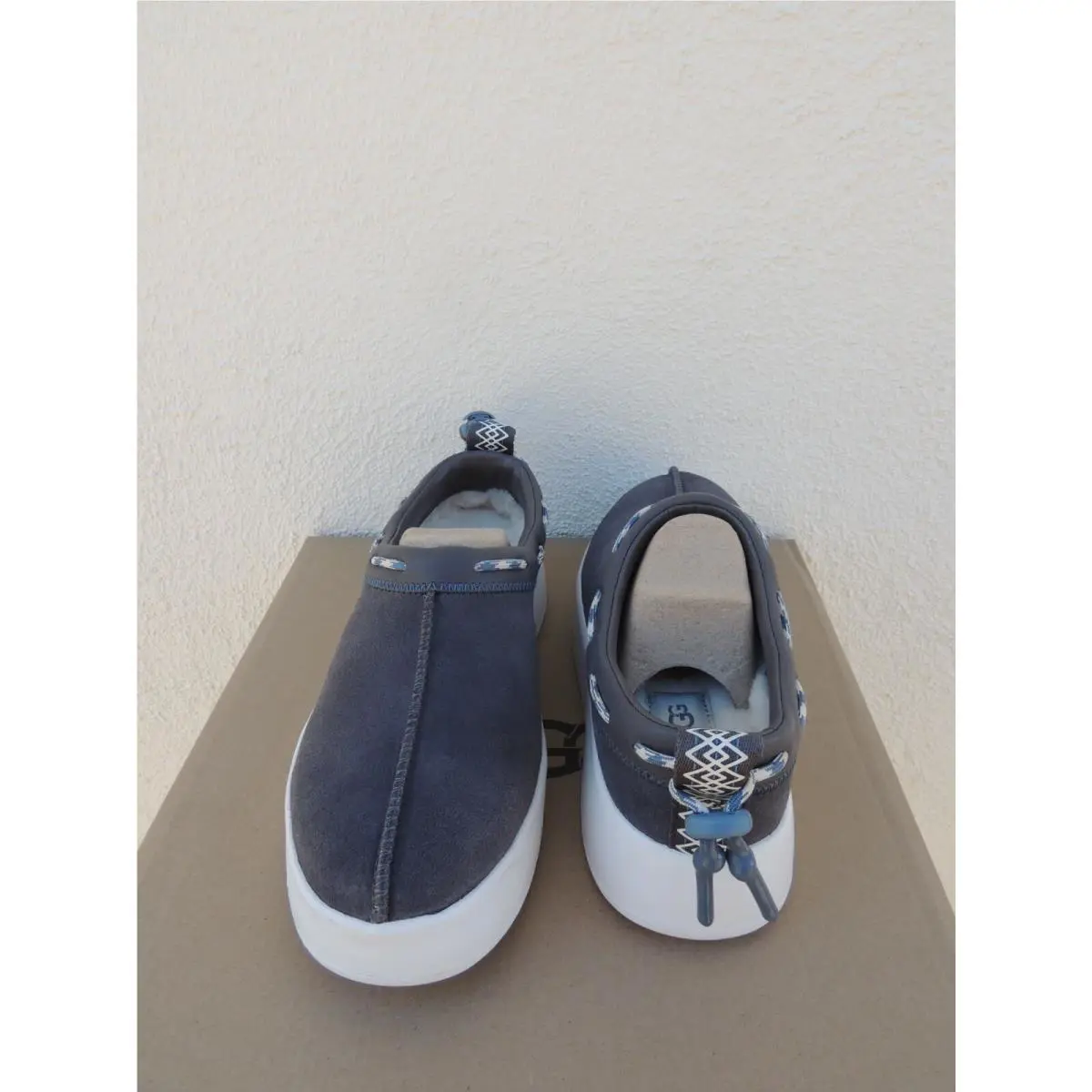 UGG shoes - UGG Classic Boom Slip-on Sneaker - Charcoal (UPC: 194715220027) 2