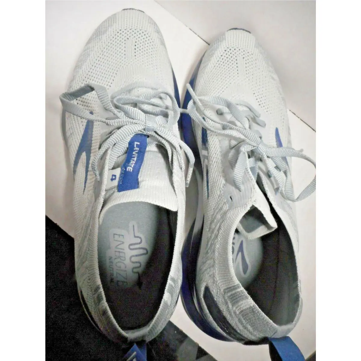 Brooks shoes - Brooks Levitate 4 - Levitate - 110345-1D-008 - Gray Oyster Blue (UPC: 190340766596) 9