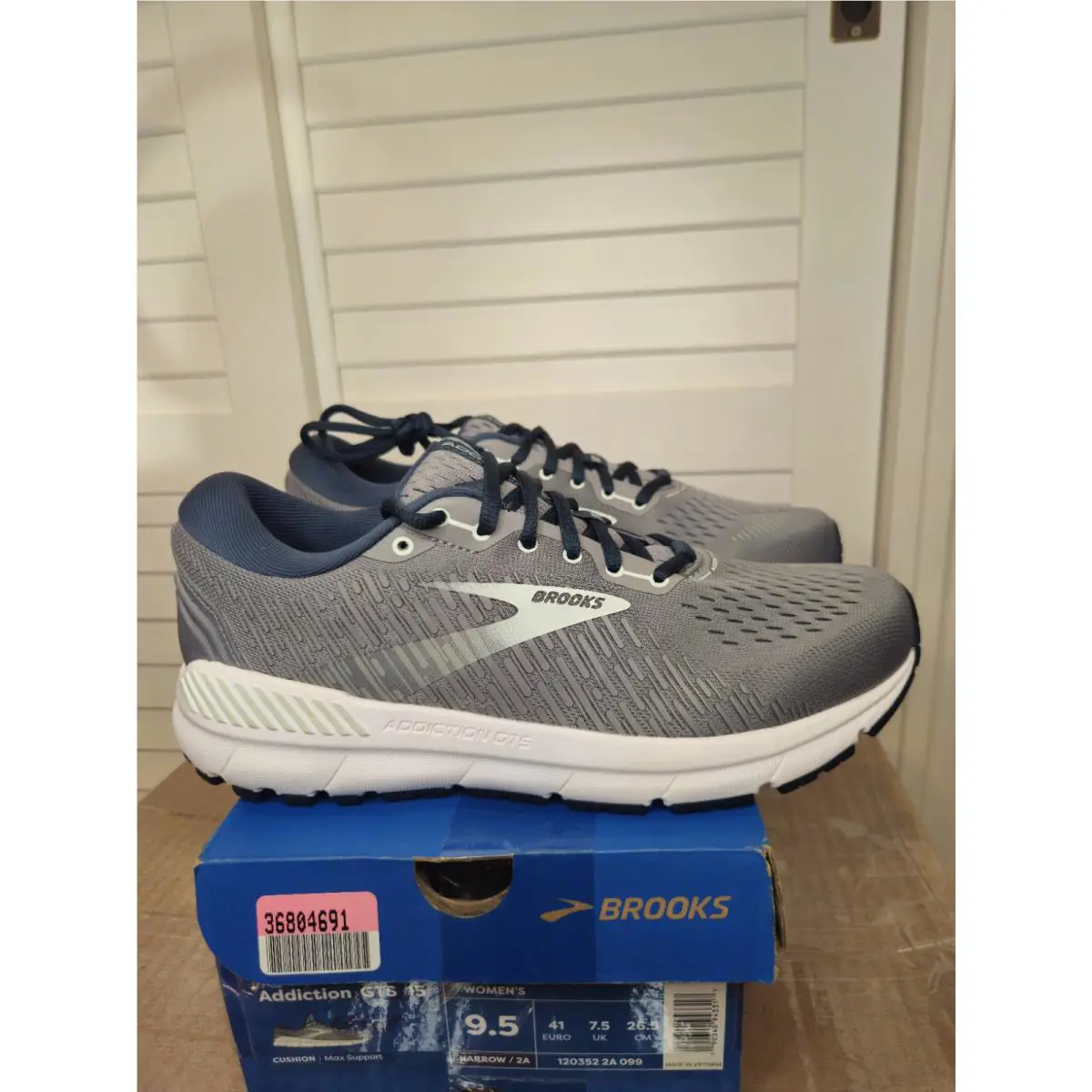 Brooks shoes - Brooks Addiction - Addiction - 1203522A099 - Gray 1