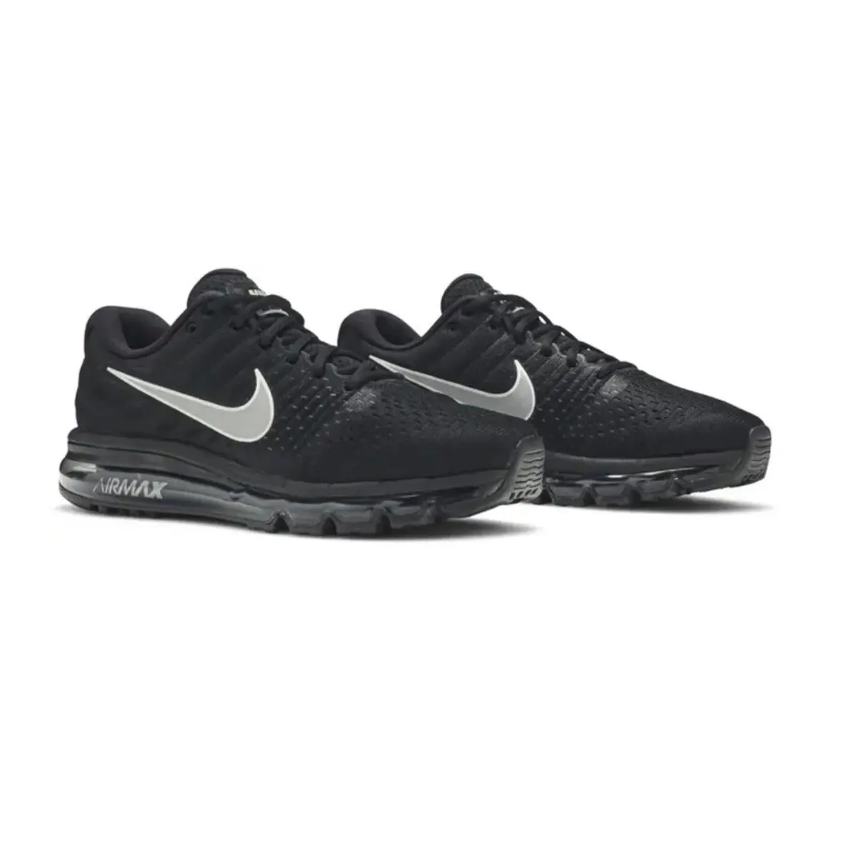 Nike Air Max 2017 Black Anthracite Athletic Sneakers US Size 10 Men`s 849559-001