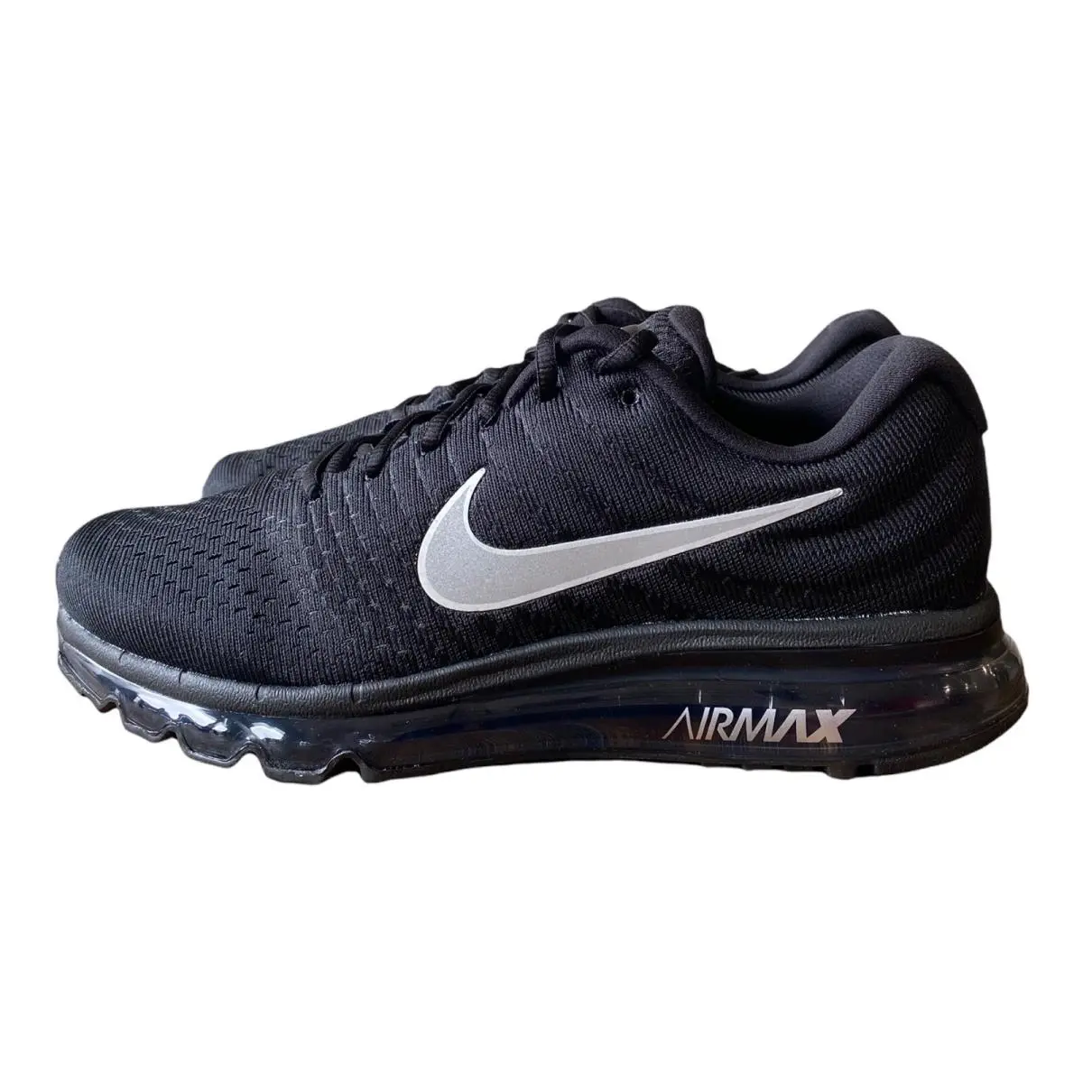 Air Max 2017 `black Anthracite` Shoes Sneakers 849559-001 - Men`s Size 9 by Nike