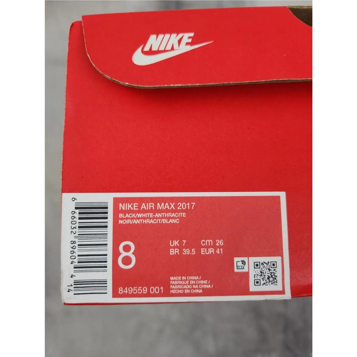 Nike shoes - Nike Air Max 2017 - Air Max - 849559-001 - Black 7