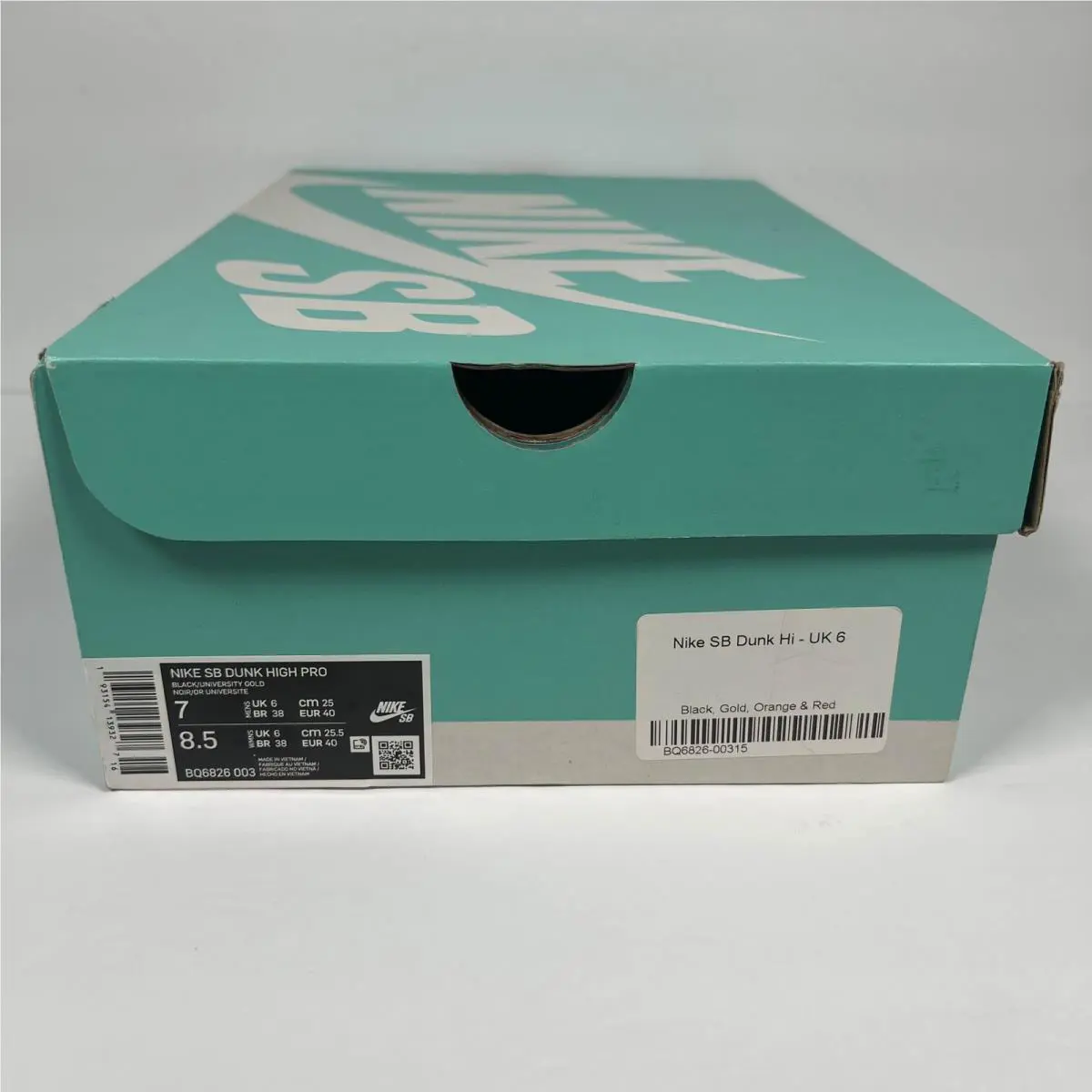 Nike shoes - Nike SB Dunk - Dunk - BQ6826003 - Black (UPC: 193154139327) 9