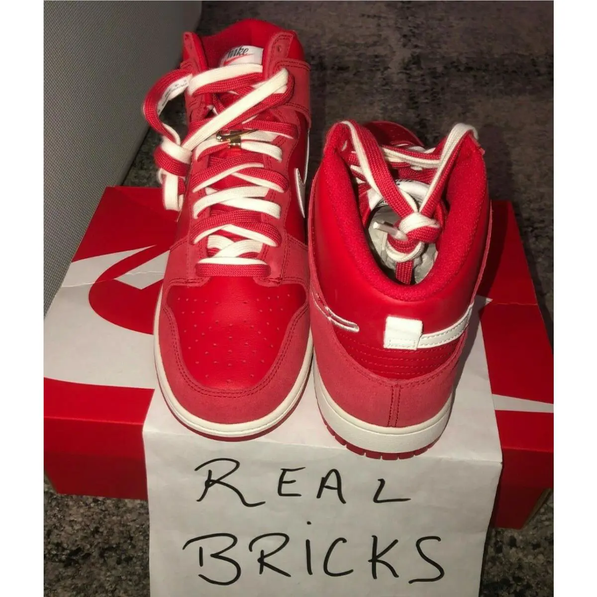 Nike shoes - Nike Dunk High SE - Dunk High - DH0960-600 - University Red 0