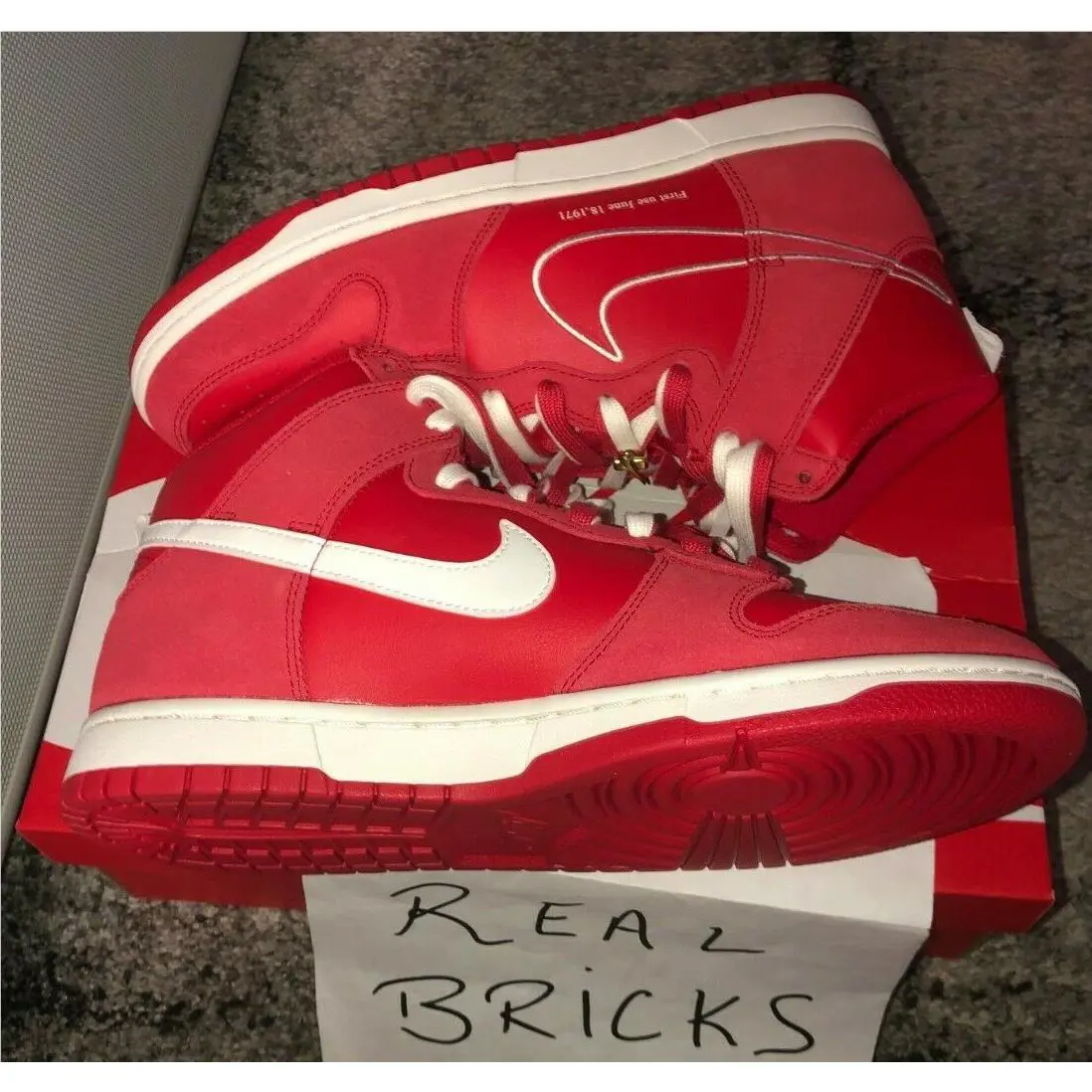 Nike shoes - Nike Dunk High SE - Dunk High - DH0960-600 - University Red 2