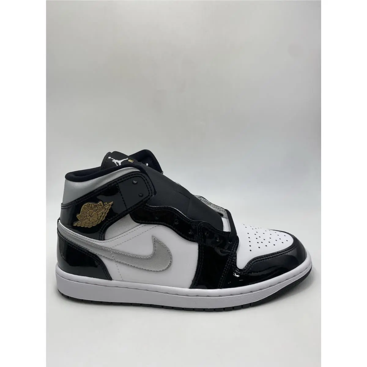 Nike shoes - Nike Air Jordan 1 - Air - HV0789 010 - Black/Metallic Silver-White (UPC: 197602579574) 0