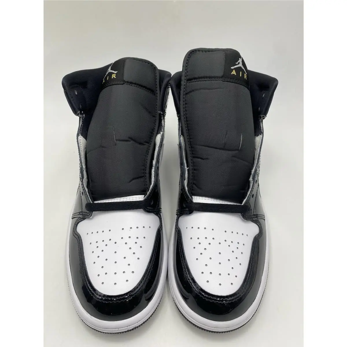 Nike shoes - Nike Air Jordan 1 - Air - HV0789 010 - Black/Metallic Silver-White (UPC: 197602579574) 3