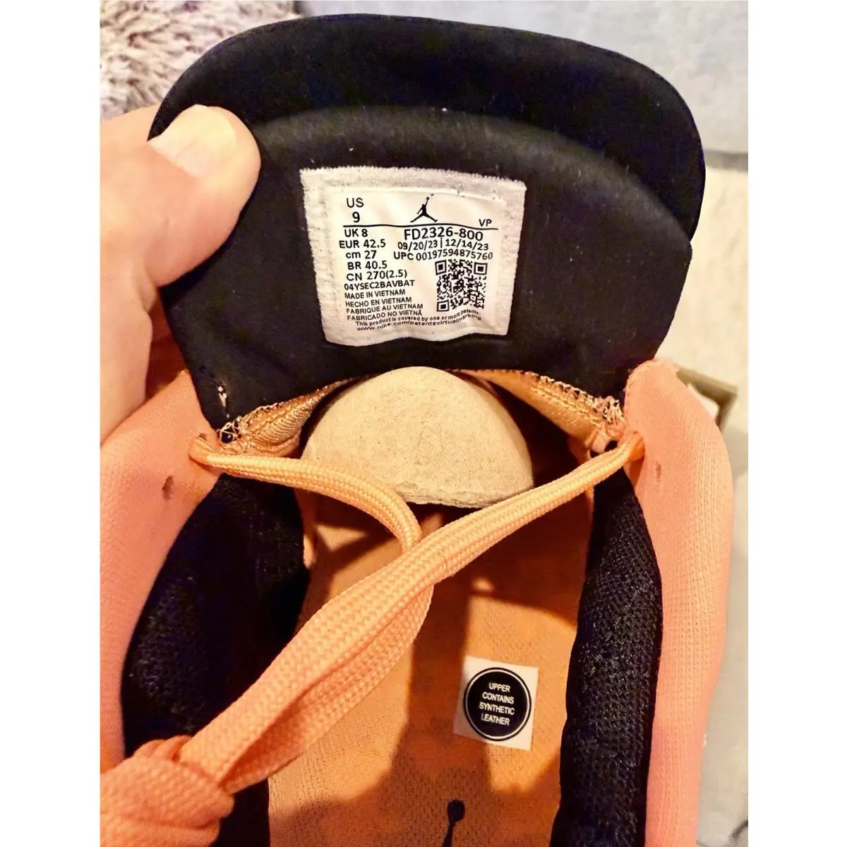 Nike shoes - Air Jordan 38 - Air - FD2326-800 - Orange 6