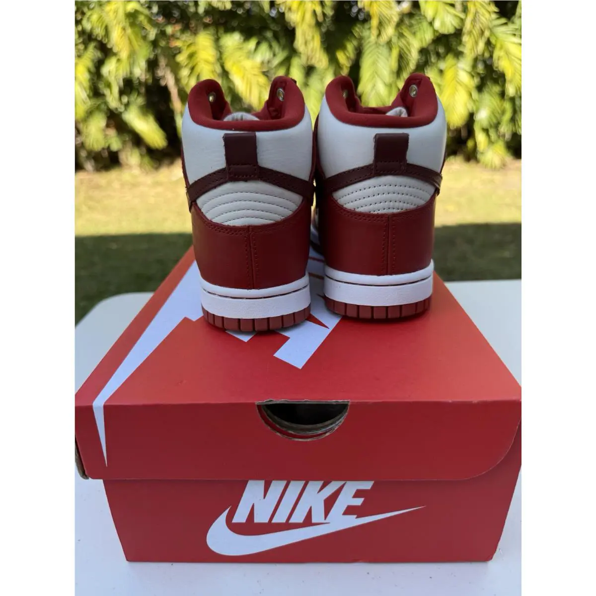 Nike shoes - Nike Dunk High - Dunk High - DX0346-600 - Red 1