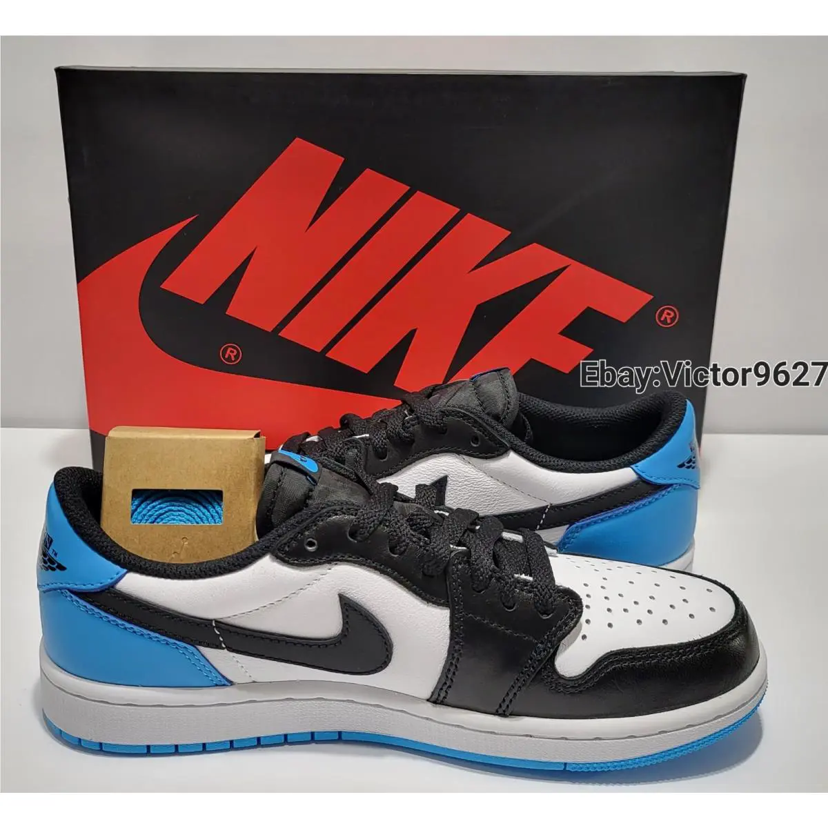 Nike shoes - Nike Air Jordan 1 - Air - CZ0790-104 - Blue 4