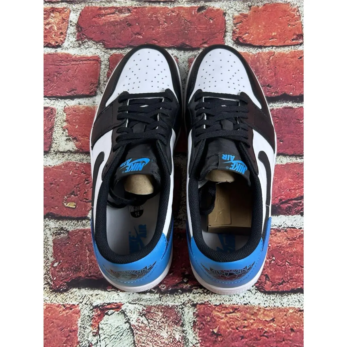 Nike shoes - Air Jordan 1 - Air - CZ0790-104 - Multicolor, Manufacturer: White/Dark Powder Blue/Black 4