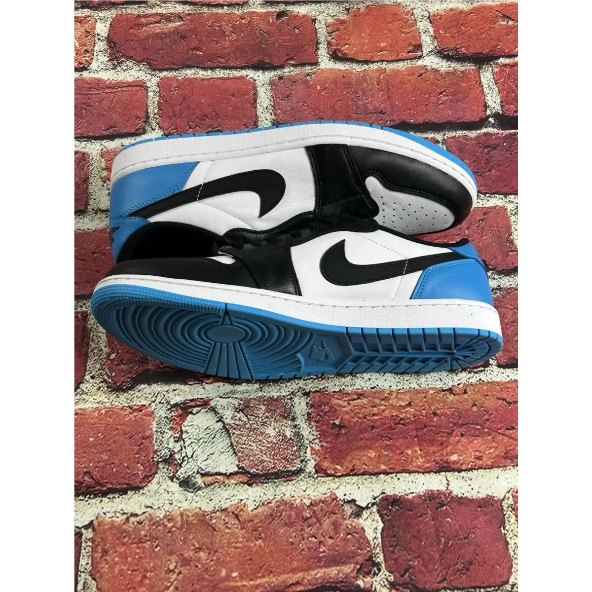 Nike shoes - Air Jordan 1 - Air - CZ0790-104 - Multicolor, Manufacturer: White/Dark Powder Blue/Black 7